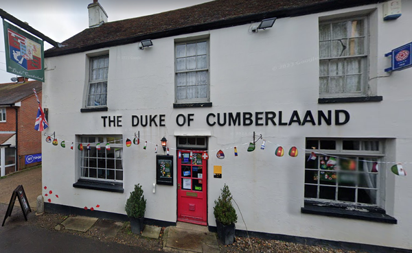 The Duke of Cumberland, Barham